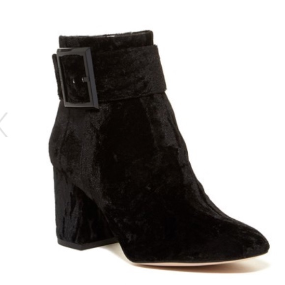 Louise et Cie Shoes - Louise et Cie Babette Buckle Block Heel Bootie